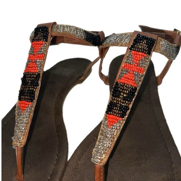 Muk Luks Beaded Sandals - Picture 5 of 10